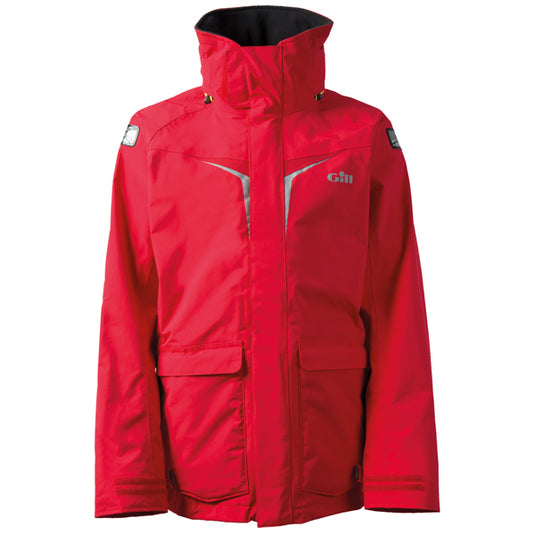 Gill OS31J Coastal Herre Jakke Rød