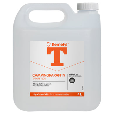 Kemetyl campingparaffin brændsel 4L