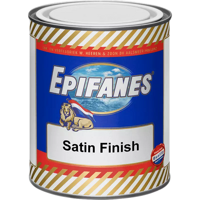 Epifanes 1 komponent maling satin finish, Mat Hvid 750 ml