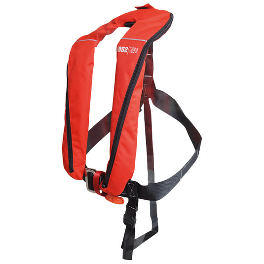 1852 Aero plus vest ISO 165N m/harness, Rød