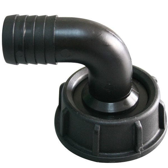 Påfyldningsstuds 90° Ø25mm 1 1/2