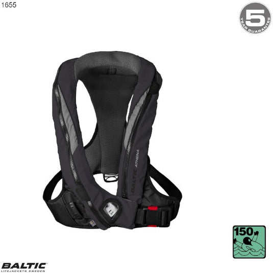 Athena 165 Auto Sort/Grå BALTIC 1655