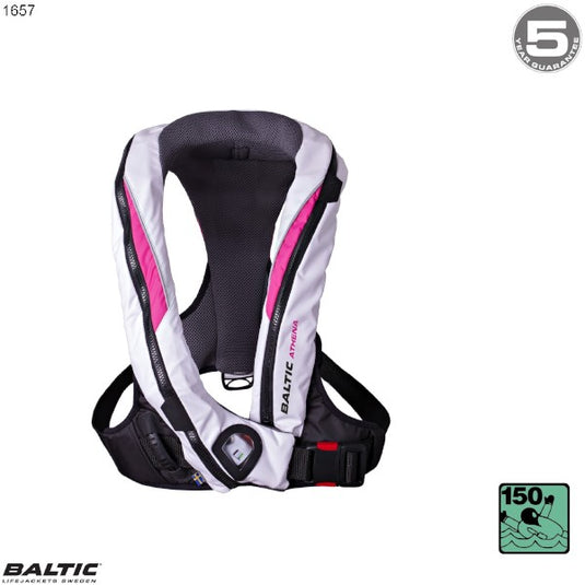 Athena 165 Auto Hvid/Rosa BALTIC 1657