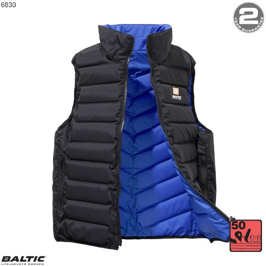 Flipper flydevest Unisex-Sort-Blå-XSmall