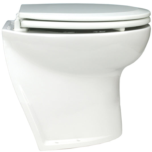 Jabsco toilet "Deluxe" skrå bagkant til saltvand