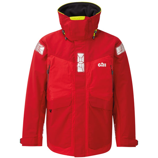 Gill OS24 Offshore herre jakke rød/klar rød