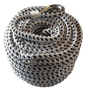 Liros Marstrand 10 mm hvid-sort 30 m ankerline