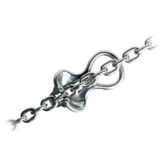 Indlæs billede i Gallery Viewer, Kæde holder 316 RF stål til 10 &amp; 12mm kæde
