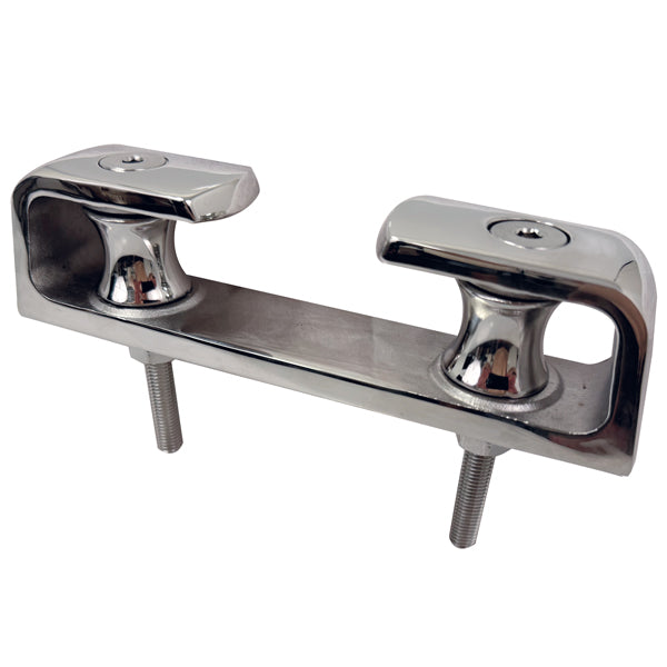 Indlæs billede i Gallery Viewer, Klyds med ruller AISI 316 L-205mm B-40mm H-55mm, 16-22mm tov
