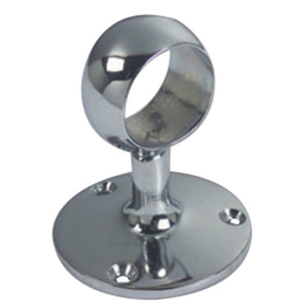 Indlæs billede i Gallery Viewer, Mellemstykke forkromet messing 30mm stok
