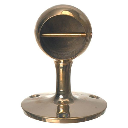 Endestykke højre messing 36mm tov