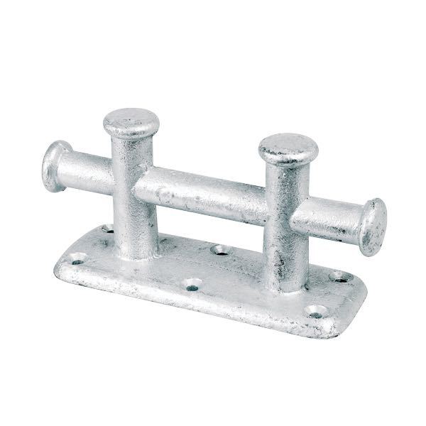Indlæs billede i Gallery Viewer, Bro pullert galvaniseret dobbelt 238 x 94mm
