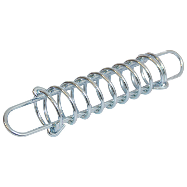 Indlæs billede i Gallery Viewer, Fortøjningsfjeder galvaniseret 270mm  4,5mm
