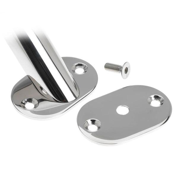 Indlæs billede i Gallery Viewer, Roca oval skive med skruer til gribehåndtag
