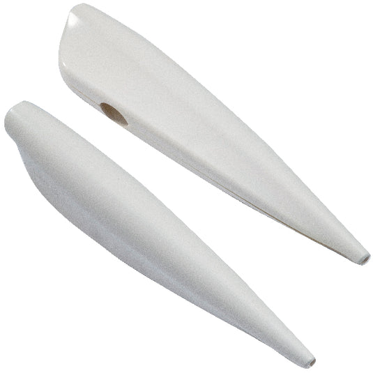 Ocean flex søgeænder vantskrue beskytter i hvid l-32cm 2 stk