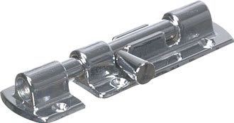 Indlæs billede i Gallery Viewer, Skudrigel forkromet messing 90x30mm
