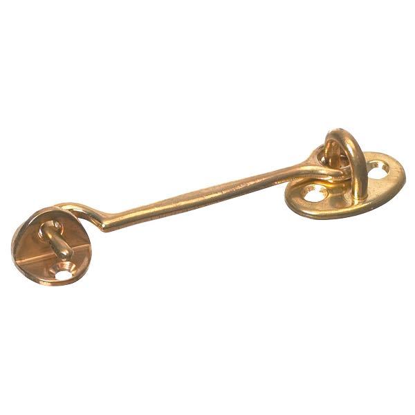 Indlæs billede i Gallery Viewer, Dørkrog messing 51mm
