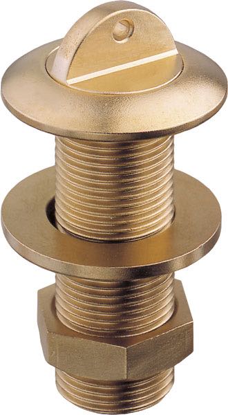 Indlæs billede i Gallery Viewer, Bundprop messing 3/4"
