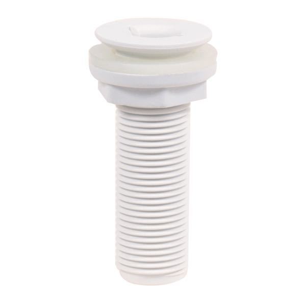 Indlæs billede i Gallery Viewer, Trudesign Skroggennemføring undersænket hvid komposit 1"
