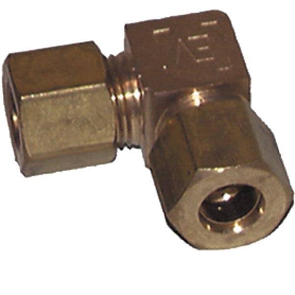 Indlæs billede i Gallery Viewer, Union messing vinkel til 8mm rør blister
