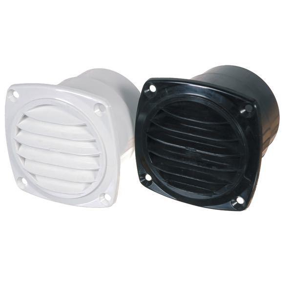 Indlæs billede i Gallery Viewer, Plastikventil med studs 3" sort
