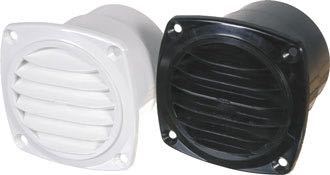 Indlæs billede i Gallery Viewer, Plastikventil med studs 3" hvid
