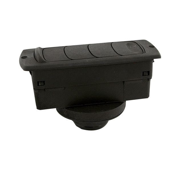 Indlæs billede i Gallery Viewer, Vinduesdyse med luk 134 x 52 med lige Ø55mm tilslutning
