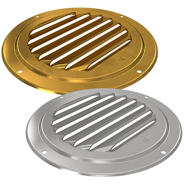 Indlæs billede i Gallery Viewer, Roca ventilgælle ø 125mm messing
