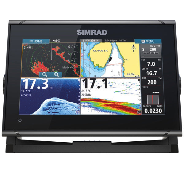 Indlæs billede i Gallery Viewer, Simrad Go7 XSR, med activeimaging 3-i-1 hæk transducer
