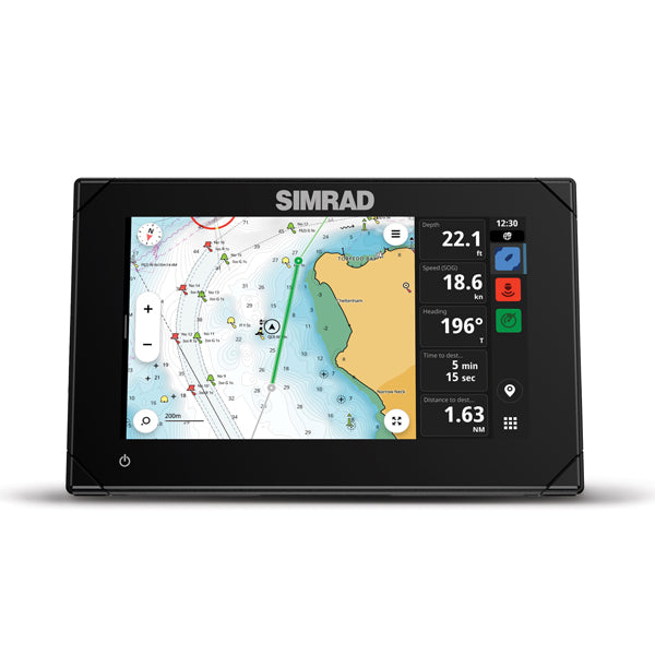 Indlæs billede i Gallery Viewer, Simrad NSX 3007 med HDI hæk transducer
