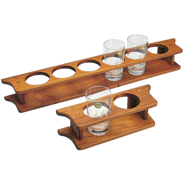 Indlæs billede i Gallery Viewer, Roca glasholder teak 1 glas 14x9x9cm
