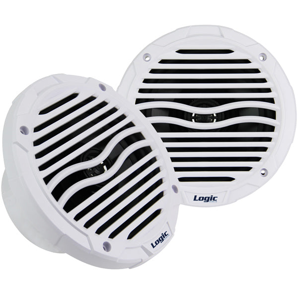 Indlæs billede i Gallery Viewer, Højtalersæt Logic SoundLab Marine 6,5" hvid 2stk
