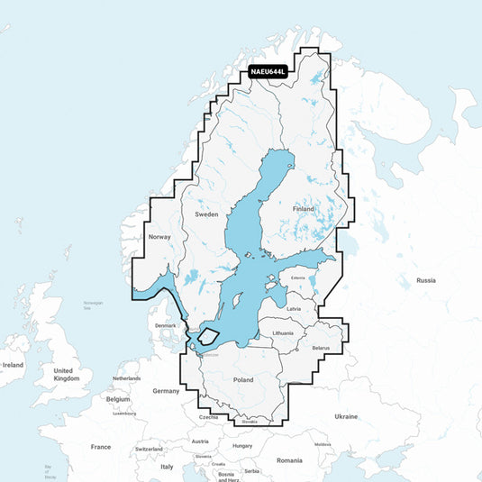 Navionics+ Large Sverige EU644L SD/Mikro SD kort