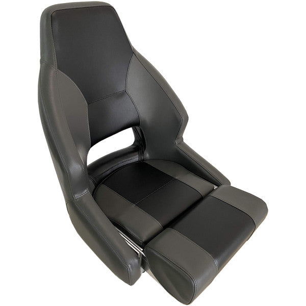 Indlæs billede i Gallery Viewer, ESM RM52 styrestol med flip up puf

