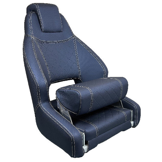 ESM RM52 styrestol med flip up puf