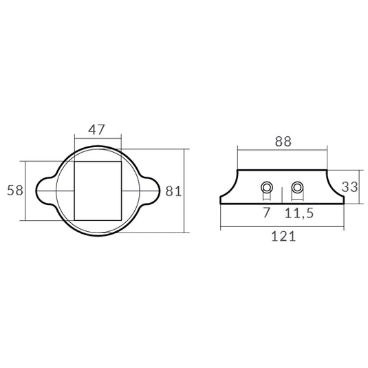 Tecnoseal Lombardini sejldrev zink