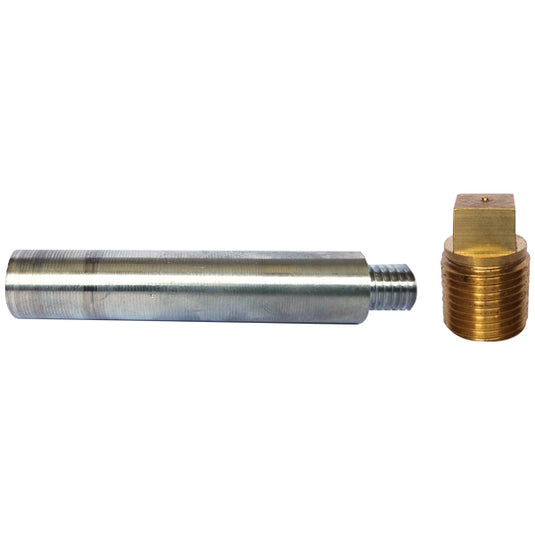 1852 Zink for varmeveksler med 1/4