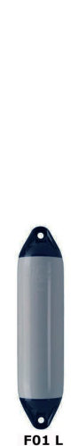 Indlæs billede i Gallery Viewer, Polyform F01L fender 560x130mm grå/sort
