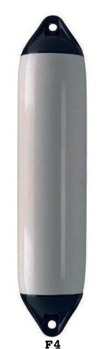 Indlæs billede i Gallery Viewer, Polyform F4 fender1040x220mm grå/sort
