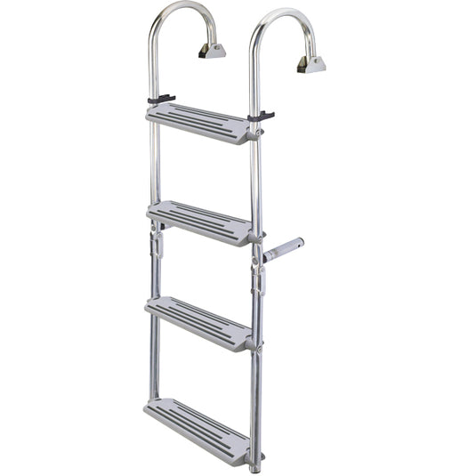 Badestige RF stål 4 trin 2 + 2,1050 x 450mm nuova rade