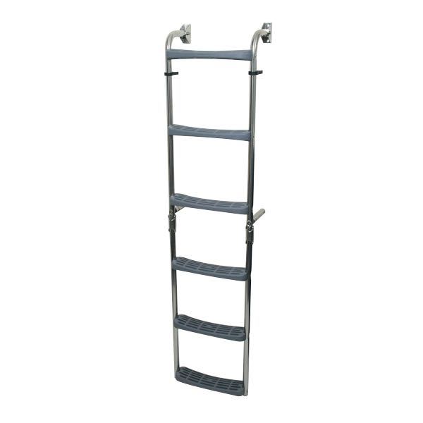 Indlæs billede i Gallery Viewer, Badestige RF stål 6 trin 3 + 3,1335 x 620mm nuova rade
