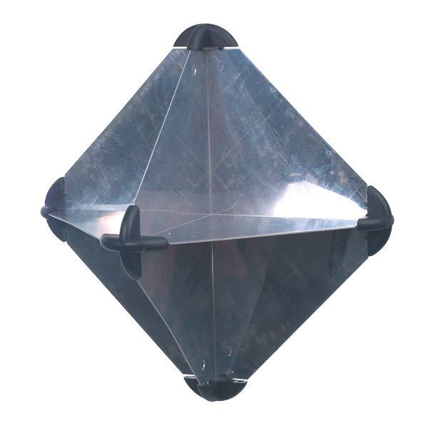 Indlæs billede i Gallery Viewer, Radar reflektor aluminium 300 x 300 x 415mm 650g 5m2
