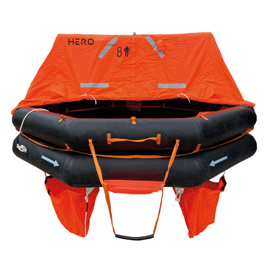 HERO Redningsflåde YACHT cylindrisk 8 personer  SOLAS A
