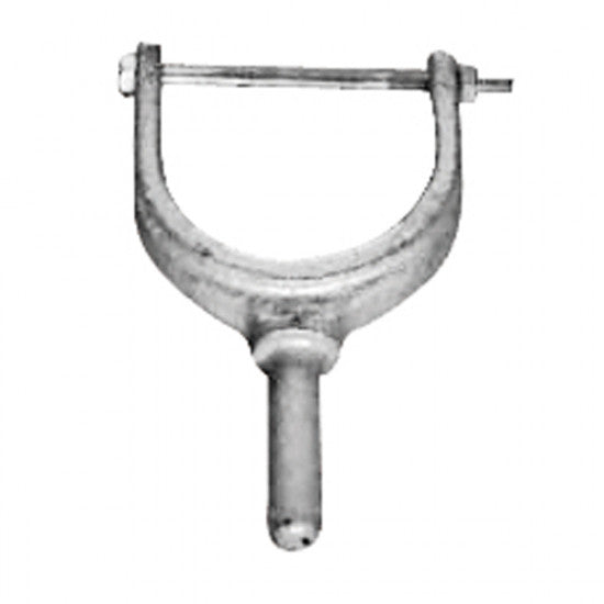 Indlæs billede i Gallery Viewer, Åregaffel med bolt galv 70mm
