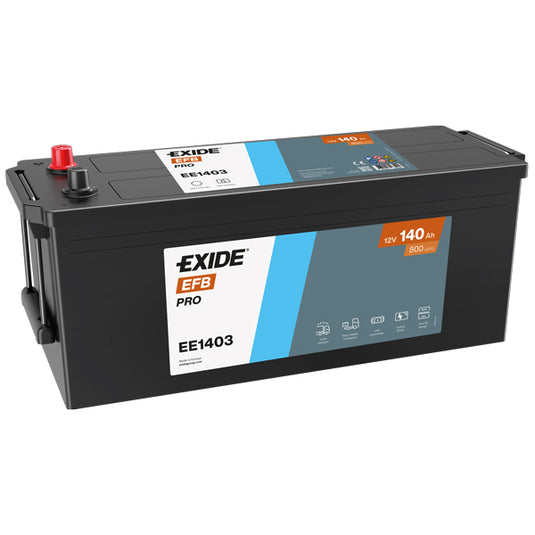 Exide Dual batteri Ekspert, 140 Amp
