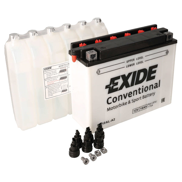 Indlæs billede i Gallery Viewer, Exide 12V batteri EB16AL-A2 16AH
