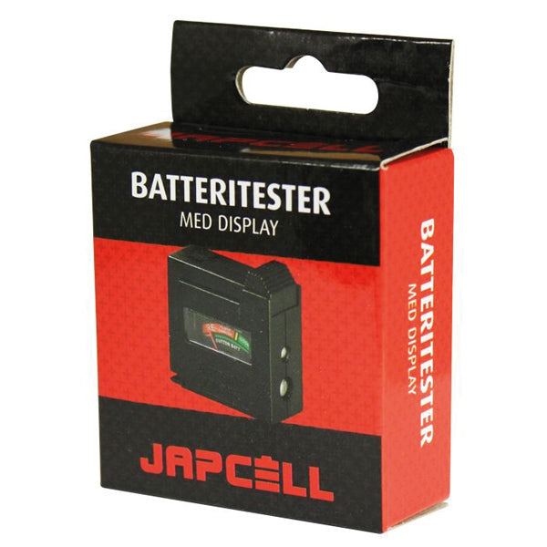 Indlæs billede i Gallery Viewer, Japcell batteritester 1,5 V til 9 V
