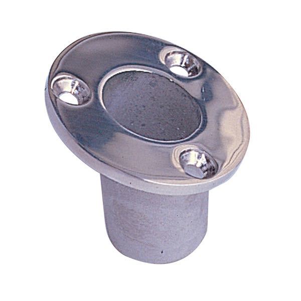 Indlæs billede i Gallery Viewer, Flagstangsholder RF stål undersænket Ø: 32mm
