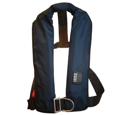 1852 Classic automatisk vest, navy m/harness 150N ISO