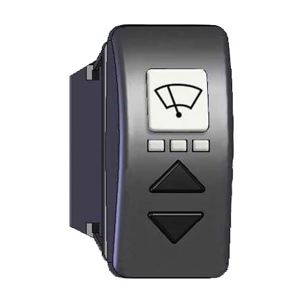 Indlæs billede i Gallery Viewer, Kontakt med viskerrobot 12/24V - to motor  4amp
